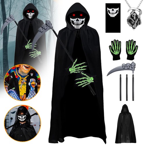 Halloween sensenmann kostüm - halloween,