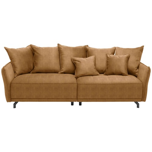 Big sofa amber samt - -,