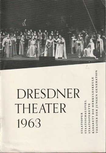 Programmheft dresdner theater - programmheft,