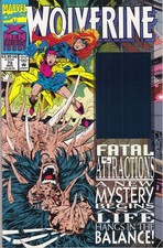 Wolverine Nr 75 Marvel Comic 1993 Hologram Cover