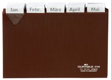 DURABLE Leitkarten A6 quer