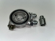 Ölkühler Adapterplatte  Flansch mit Thermostat Audi VW Corrado Golf 2 3 GTI 16V
