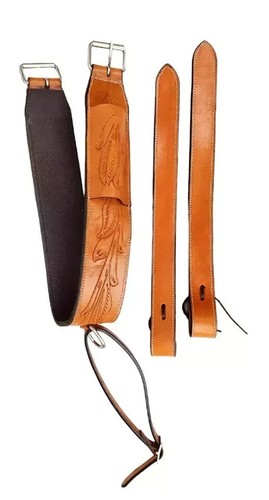 Leder westernsattel verzierter - leder,