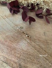 Feine Figaro Kette 50 Cm