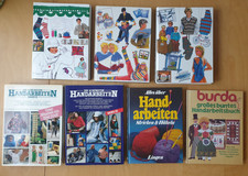 Die schönsten Handarbeiten 2+3 / Große Buch der Handarbeiten 2,4,6 / Burda etc.