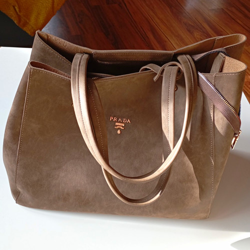 Prada damen tragetasche braun - prada,