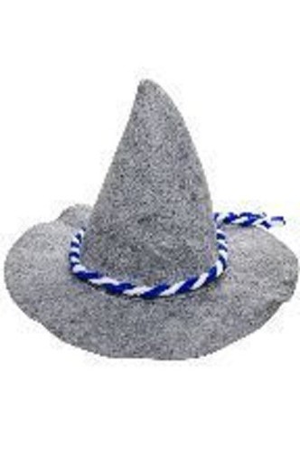 Seppelhut blau weiß - seppelhut, blau/weiß