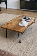 Massivholz Couchtisch Birke