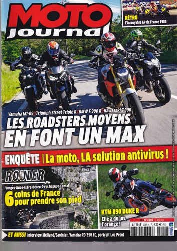 Motorrad journal 2281 yam - motorrad,