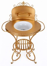 Antik Waschtisch Gold Konsole