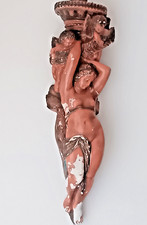 Antike Wandkonsole Karyatide