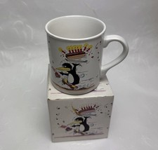Vintage Tasse Kaffeetasse Uli Stein & Dimo Geburtstag Torte 1987 mit OVP