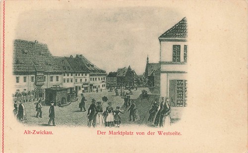 Zwickau altstadt - ak,