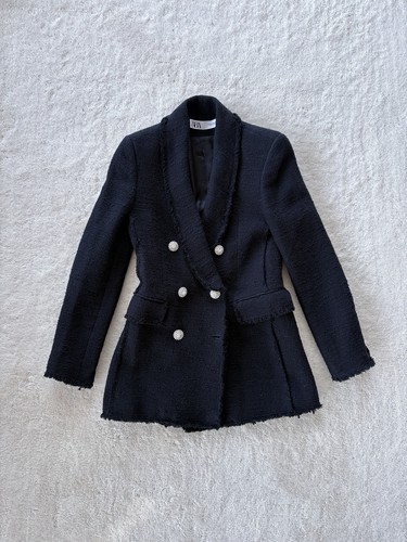 Zara blazer boucle schwarz - zara,