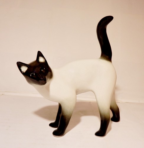Siamesische katze porzellan - siamesische, katze,porzellan