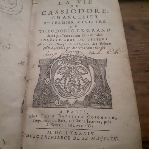 Vie cassiodore kanzler - vie,