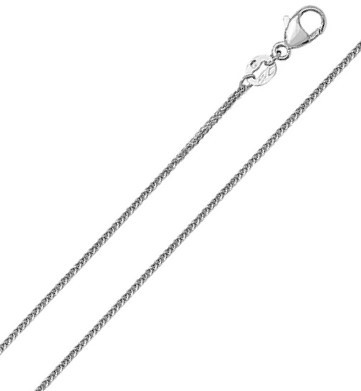 Platin 950 haferkorn kette - platin,