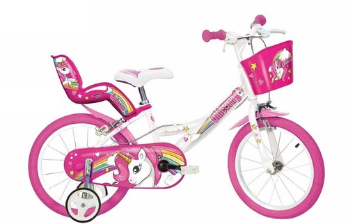 Fahrrad unicorn rosa für - 14,
