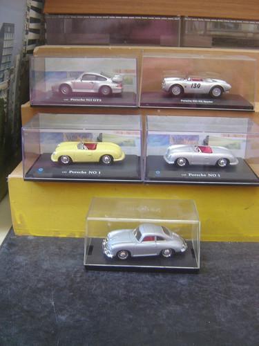 Verschiedene porsche - 1:43,