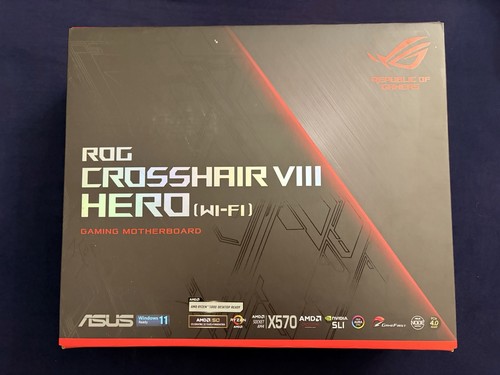 Asus rog crosshair viii hero - rog,