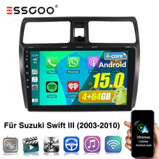 DAB+ 4+64GB Android 15 CarPlay