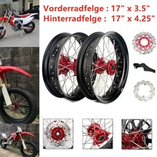 Supermoto 17" Radsatz Felgen