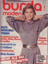 Burda Moden 1 Januar 1987 Mehr