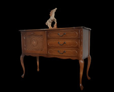 Schöne Chippendale Anrichte Kommode Schrank Sideboard