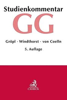 Grundgesetz studienkommentar - grundgesetz:,