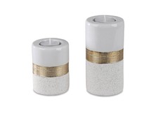 Teelichthalter "Goldband"