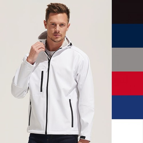 Sol men hooded softshell - sol's,