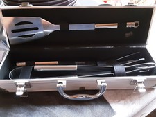 3tlg Grillbesteck im praktischen Koffer