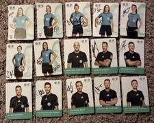 15 Autogrammkarten DFB