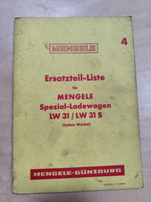 Mengele spezial ladewagen - mengele,