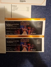 2 Musicalkarten Die Schöne