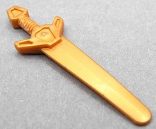 1x LEGO 48495 Minifigur Zubehör Waffe Schwert Langschwert Rotgold (B-WARE)