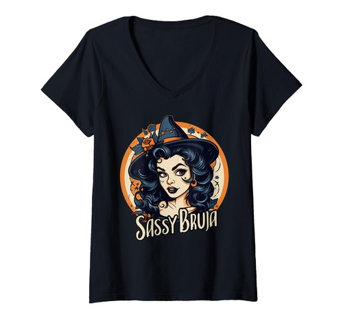 Damen shirt sassy bruja - t-shirt,