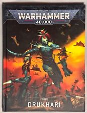 Codex Drukhari 9. Edition Warhammer 40k Englisch