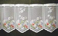 Blumen Gardine Küche