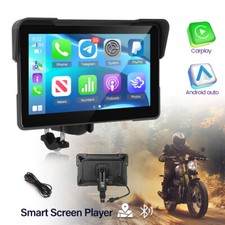 7" Wasserdicht Motorrad Apple CarPlay GPS Navi TouchScreen Navigator Autoradio