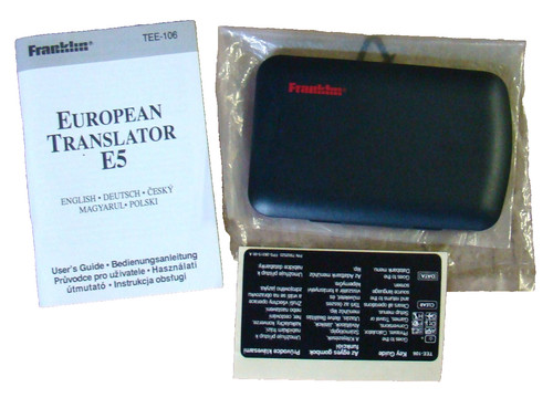 Franklin sprachen translator - 5,