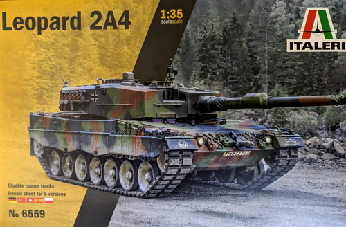 Italeri 6559 35 leopard - 1:35,