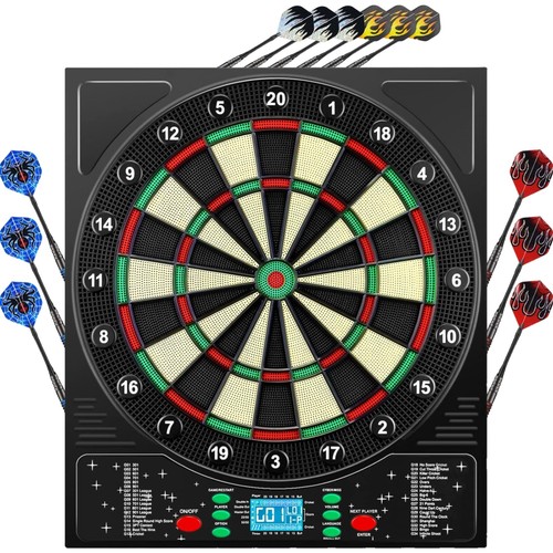 Elektronische dartscheibe mit - elektronische,