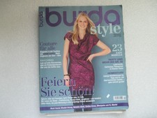 Nachlaß Chance Seltenheit aus 01/13  BURDA STYLE MODE inkl. der Schnittmuster !