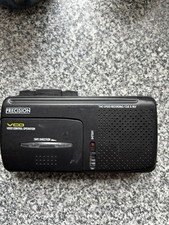Precision 46152 analoges Diktiergerät für Microcassette schwarz 