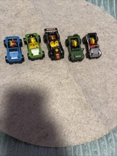 5 Darda car Buggy Serie 10, 80 jahre Bespielt Ungeprüft Rar Vintage