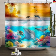 152x183cm Sommer Ozean Dusche