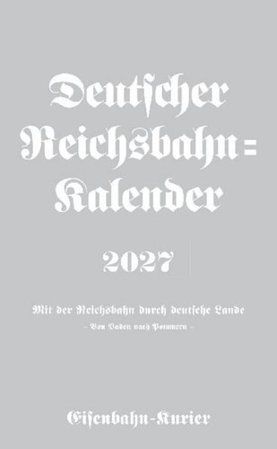 Deutscher reichsbahn kalender - deutscher, reichsbahn-kalender