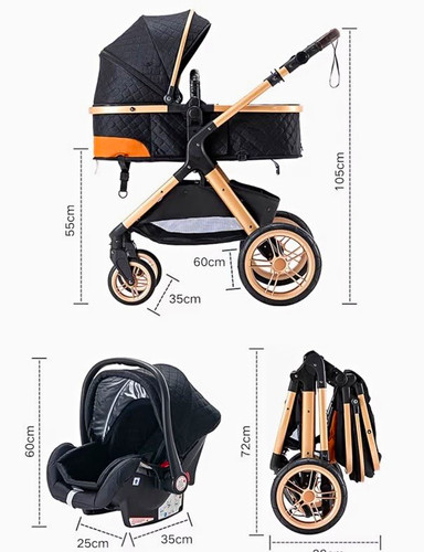 Yazoco 1 kombikinderwagen - 3-in-1,