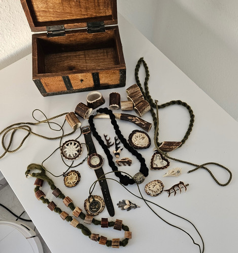 Konvolut schmuck hirschrose - konvolut,